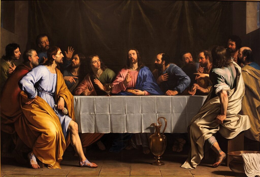 Philippe de Champaigne (1602-1674), L'ultima cena (Musée des Beaux-Arts, Lione)