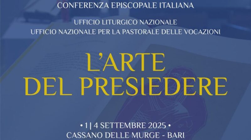 Arte del Presiedere, il corso per seminaristi e giovani presbiteri
